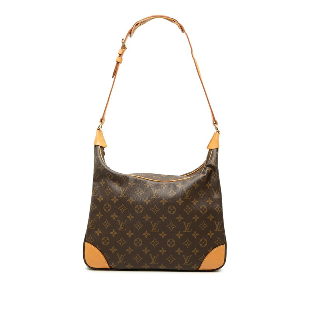 Louis Vuitton Monogram Boulogne 35 (old model) One-Shoulder Bag M51260 Brown ...